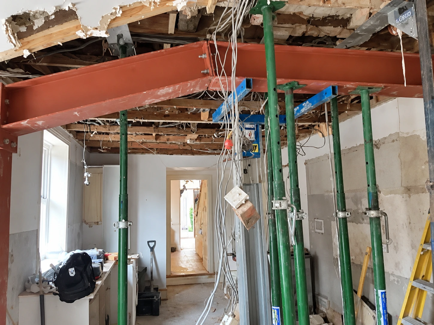 Structural wall removal in Whitley Bay