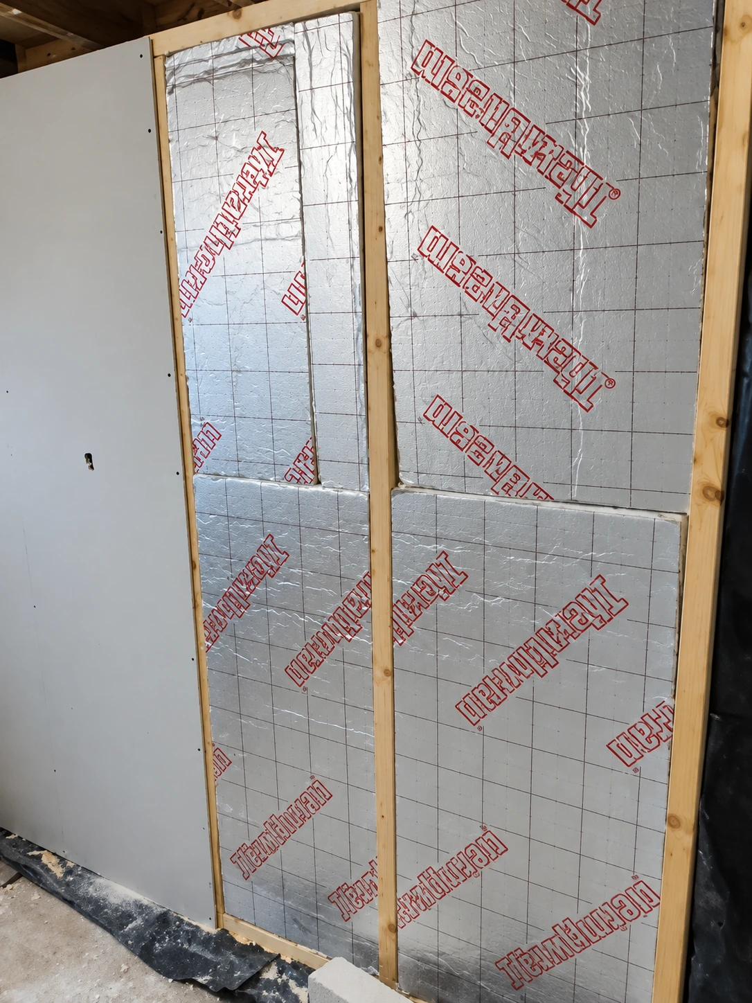 PIR insulation fitted in a North Tyneside garage conversion